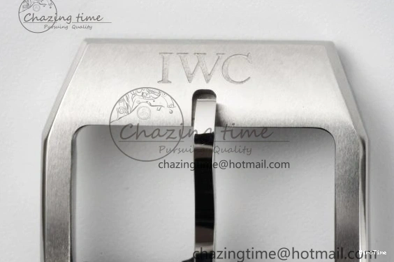 MIROTIME 0407 Pilot Chrono SS AZF 1:1 Best Edition Blue Dial on Brown Leather Strap A TimelessDesign 7060